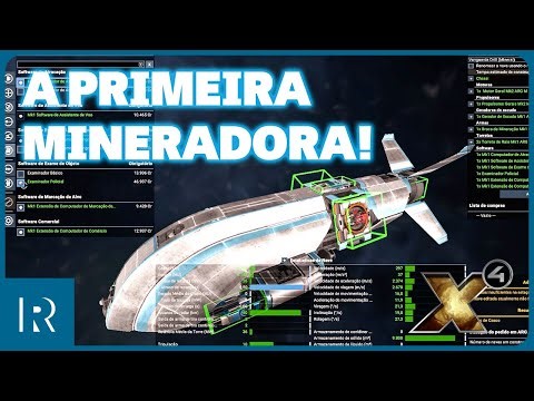 COMPREI minha PRIMEIRA MINERADORA! e vamos COMEÇAR a MINERAÇÃO! COMO MINERAR no X4 FOUNDATIONS?