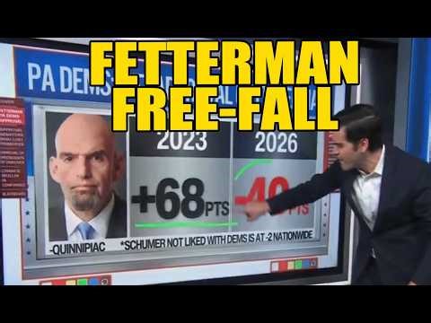 Fetterman's Poll Numbers Prove His Coalition Has Completely Abandoned Him