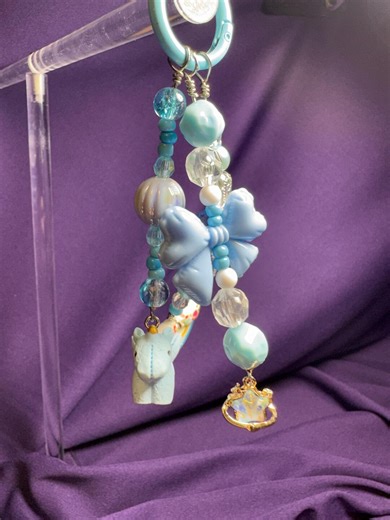 Unicorn Keychain - Etsy