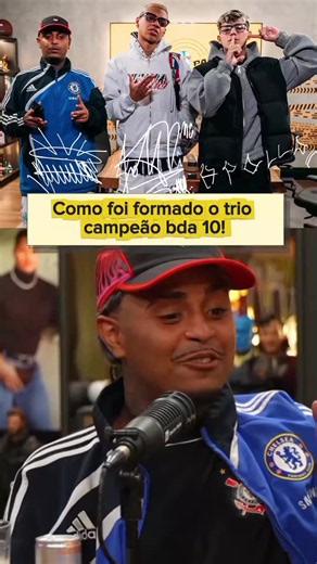 Trio do JP BDA 10: como foi formado o grupo e histórias