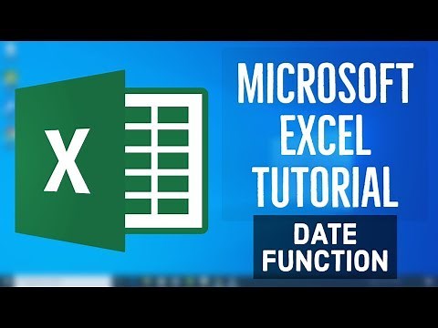 Microsoft Excel Tutorial - Excel DATE function with examples + Mathematical Functions