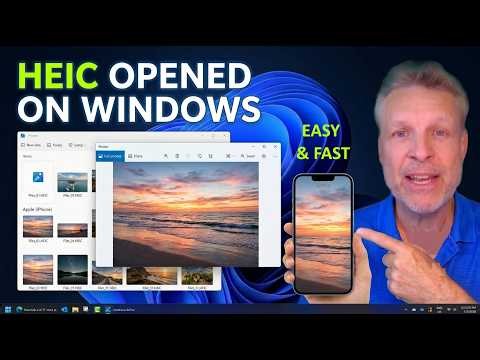 HEIC HEIF HEVC on Windows - This Actually Works! 3 NEW METHODS