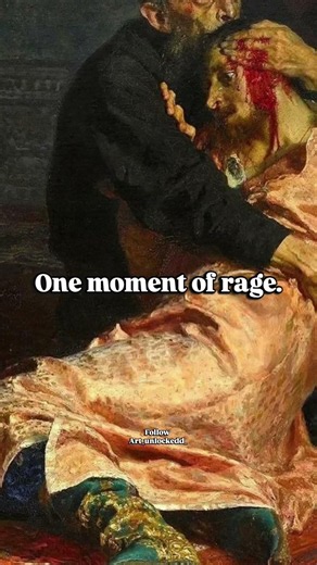 Why Did Ivan the Terrible Kill His Own Son? | The Story Behind the Famous Painting #painting #art