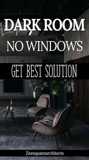Interior Design Tips for Dark Rooms Without Windows | Bright, Cozy & Stylish Ideas #shorts #design