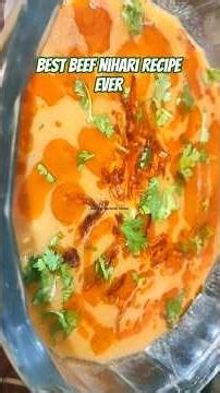 Viral Beef Nihari Recipe for Eid Ul Adha by Bushra The Multi Tasker #Shorts