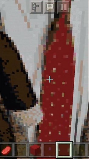 Minecraft Pixel Art Build 🎨✨ (Super Satisfying!) #minecraftportalglitch