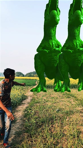 Big dinosaur Chase T-rex chasing part163#shorts#dinosaur#youtube#dinosaurs#youtubeshorts#trex#bhoot