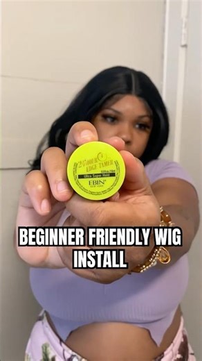 Beginner Friendly Wig Install🤍 #shorts #wigs