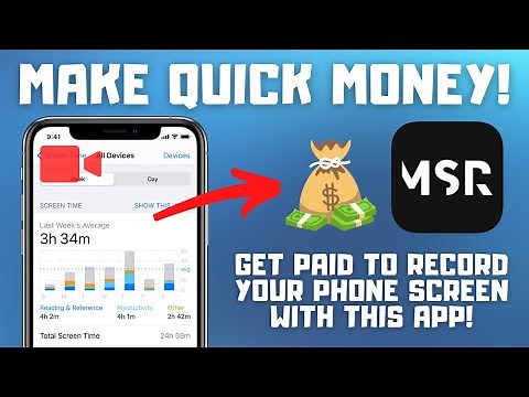 How to Make Money Recording Your Screen Time! | QUICK Tasks with the Measure MSR App (2026)