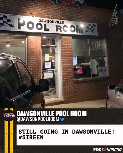 The sound of an Elliott victory from the Dawsonville Pool Room. | NASCAR on FOX