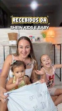Recebidão da SHEIN kids e baby para as meninas 👧