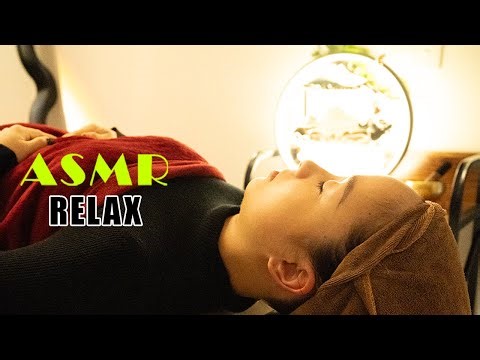 ASMR Most Satisfying Soapy Hair Wash & Face Massage for Deep Sleep 😴