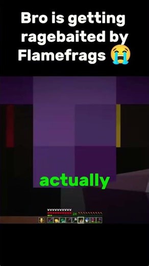 Flamefrags acting like a law chungie 🥀✌️Minecraft Unstable Smp #shorts #memes