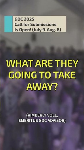 "What makes a successful GDC talk?" #GDC #videogames #conference #publicspeaking