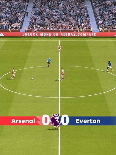 Arsenal vs Everton | Premier League 25/26 | Anth James V6 FC 26 Realistic Mod [4K 60FPS]