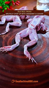 Wayne Shen on Instagram: "How to cook bullfrogs like a pro? #recipe #cooking #chinesefood #bullfrog #frogs #spicyfood"