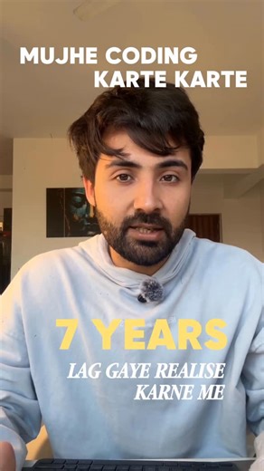 Sagar Dhamani on Instagram: "Only way to get better in coding 🙌🏻"