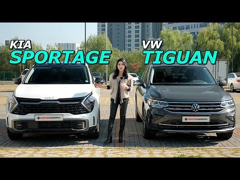New 2022 Kia Sportage vs. Volkswagen Tiguan "Which is the Best Compact SUV?"