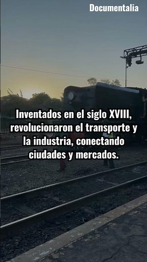Trenes a vapor y su historia!