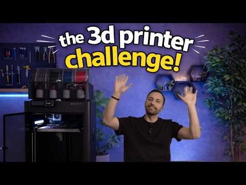 Can I Complete the 3D Printer Challenge by the End of 2026 as a Total Beginner?!
