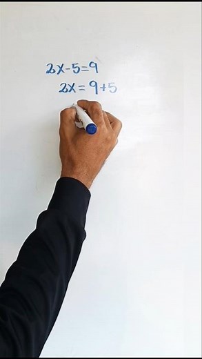 Ecuaciones lineales | Super fácil #matematicas #shorts #ecuaciones