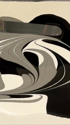 7.2K views · 169 reactions | This painting used one of my favourite fluid art techniques- with a balance of block color and cell swipe across the canvas #fluidart #abstractart #artist #cells | Mark J Ratcliffe Art | Facebook