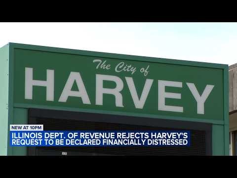Illinois denies request for Harvey to be declared 'financially distressed' city
