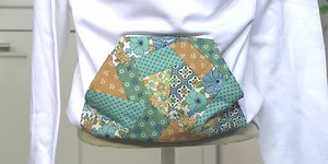 Give a plain hoodie a patchwork makeover! Here's the full tutorial...