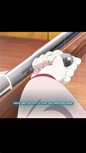 Anya Wanted to Play a Shooting Game But Things Got Crazy 😂 #spyxfamily #anya #anime #actionanime