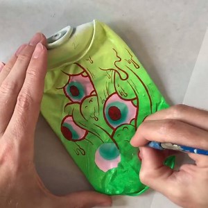 26K views · 827 reactions | Here's the line work and finishing touches  Hard to get those nice smooth lines on such an uneven surface!  StolenSpace #timelapse #linework #brushwork | Buff Monster | Facebook