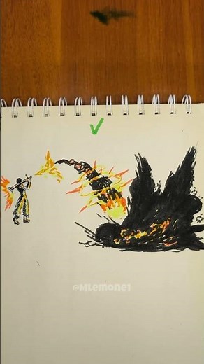 How to Draw Stickman with Massive Dark Explosion #art #drawing #howtodraw #stickman
