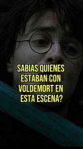 141K views · 3.1K reactions | Sabias quienes estaban con Voldemort en esta escena? #harrypotter #voldemort #mortifagos | Cat Reading | Facebook