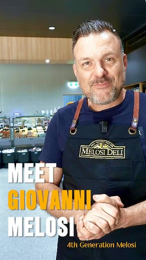 Meet Giovanni Melosi – Fourth Generation of Italian Family Tradition 🇮🇹 Giovanni Melosi proudly welcomes you to the brand-new Melosi Deli at the Manufactor Precinct, Penrith. With over four generations of Italian family heritage, Melosi Deli brings the authentic flavours of Italy right here to Western Sydney. From quality cold meats, cheeses, antipasto, olives, fresh coffee and gourmet groceries, Giovanni and the team are passionate about offering only the best products – and service with a sm