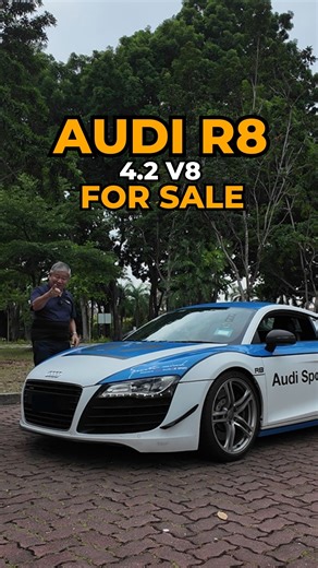 18K views · 238 reactions | Own a piece of automotive history — the Audi R8 V8. Once a supercar icon, now available for less than a quarter of its original price. Timeless design, legendary performance. Want to know more? WhatsApp 0163350609 #yskhong #yskhongdriving | YS Khong Driving | Facebook