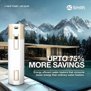 20 reactions · 7 comments | With Adaptive Energy Saving technology, A. O. Smith Heat Pump water heaters are winter-ready, save up to 75% energy. Explore our range of energy efficient heat pump water heaters today! #AOSmith #heatpumps #waterheater | A. O. Smith India | Facebook