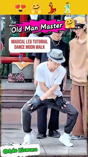 49K views · 315 reactions | Old Man Master + Magical Leg Tutorial  #moonwalk #tutorial #dance #fyp #fypreels #aderiswono Nasrun Se Nasrun Engkar Sukaenah Hamma Dia Qucho M Yusup Mountegarza Supyadi Nur Ayati Kudrat Drat | Ade Riswono | Facebook