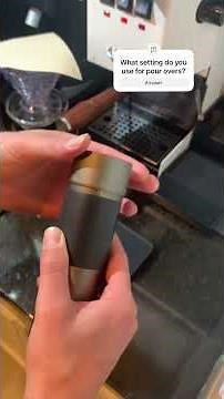 KINGrinder K6 adjustment for V60