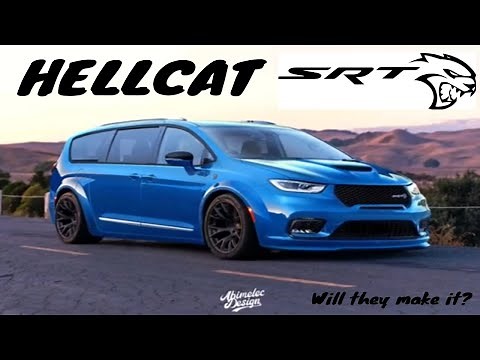 Chrysler Pacifica SRT Hellcat: V8 Supercharged Minivan Concept 700hp+