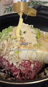 包まないから超簡単！フライパンで作る巨大小籠包🥟