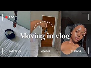 Uni Move in VLOG || Room tour || UJ || Grocery Shopping || Uni Dairies || University of Johannesburg