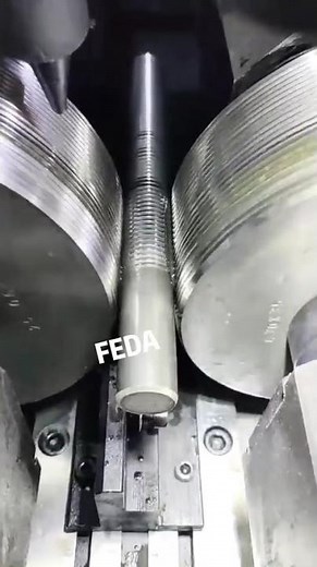 FEDA High-Precision Thread Rolling Machine – Reliable Partner for Threaded rod Processing.