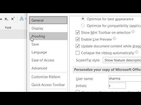 How to Disable Spelling Check in Microsoft Word 2019 /2016