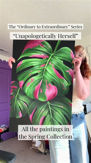 My Spring Art Collection: 7 New Paintings