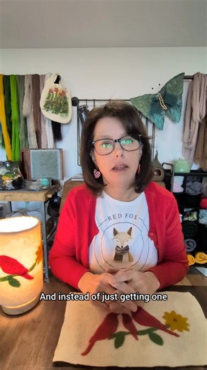 ❤️The Wet Felted Wool Lamp!❤️ To make a kit, or not to make a kit...that is the question. Give me a few minutes of your time, and you will know my decision. ❤️ If you want the link for the lamp, just let me know! | Red Fox Felting