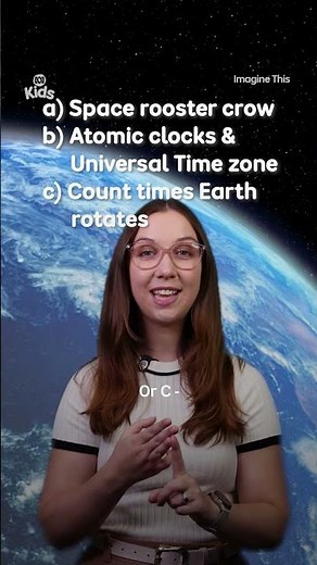 How do astronauts tell time in space? ⏰👩‍🚀 | Imagine This | ABC Kids