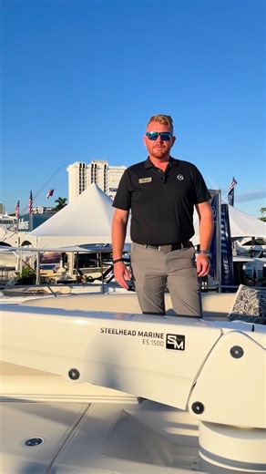 Lake Michigan Yacht Sales on Instagram: "Captain Matt Mervau highlights one of the important features aboard the Riviera 72 Sports Motor Yacht — the integrated davit crane, designed to make launching and retrieving your tender smooth, secure, and effortless. This powerful system allows you to bring your tender along with confidence, so adventure is always just a few moments away. Whether you’re anchoring out for the day or exploring new destinations, the Riviera 72 SMY is engineered to deliver l