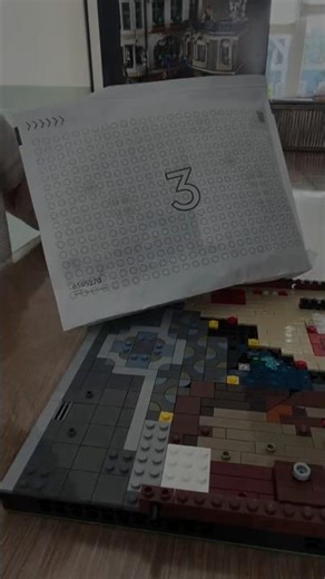 Building LEGO Shopping Street (11371) 🧱 | Bag 3 | Speed Build | #shorts