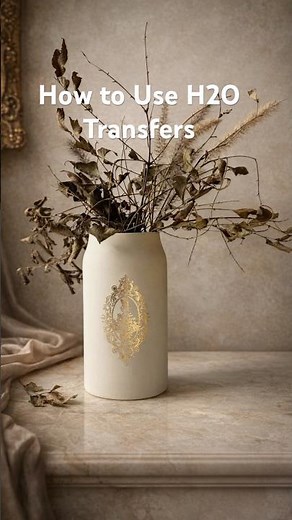 How to use H2O Transfers By Redesign! #redesignwithprima #homedecor #h2otransfers
