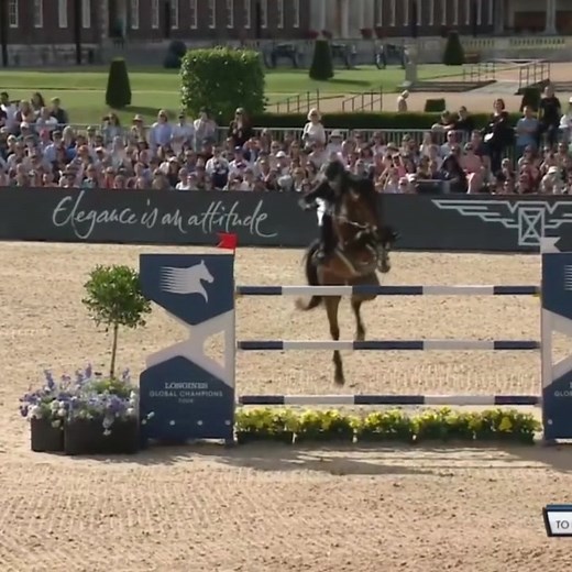 When you understand the amount of power this horse have. #jessicaspringsteen #lgctlondon #winner #donjuanvandehonkeve #equestrian #showjumping #horsepower #fyphorse