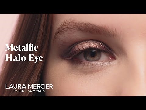 Metallic Halo Eyeshadow Tutorial Feat. Caviar Chrome Collection | Laura Mercier